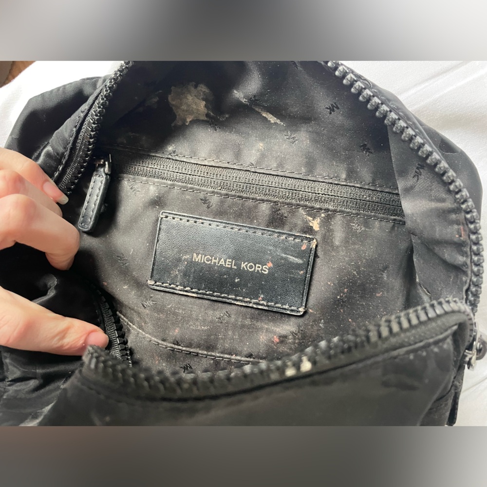 Michael Kors Black Camouflage toiletry bag - Picture 7 of 10